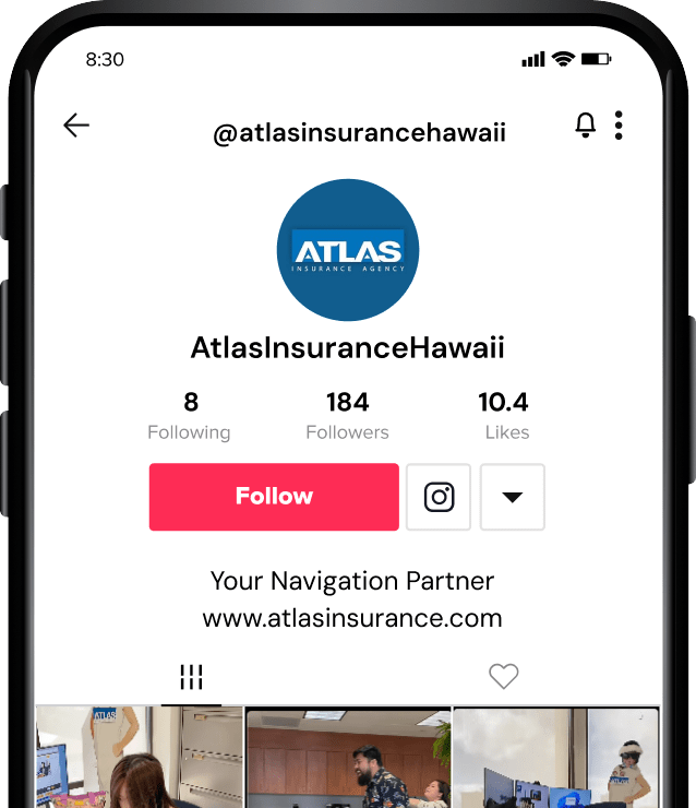 Atlas Insurance TikTok thumbnail